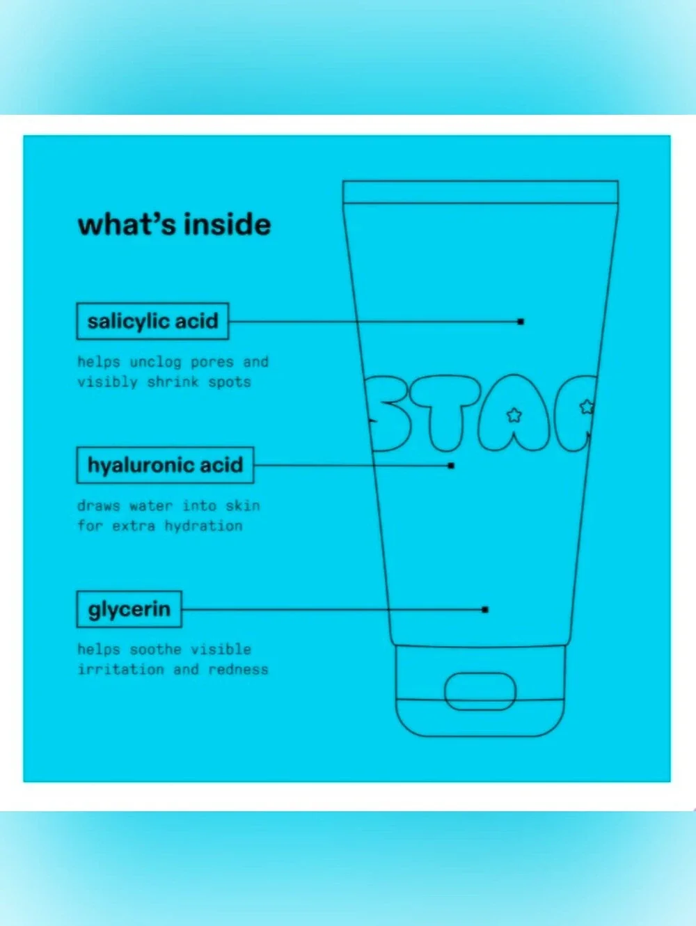 STARFACE Star Wash + Salicylic Acid 5oz